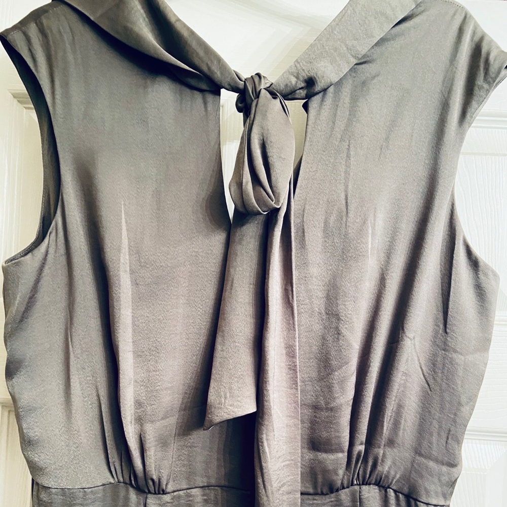 BCBG MaxAzria Acedia Jumpsuit with Satin Bow